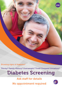 Diabetes Screening 5×7 – Please note that you must buy the copyright licence from www.shutterstock.com for use of this image.