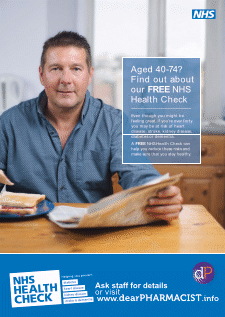 NHS Health Check Poster